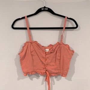 Aritzia Wilfred Free Crop Top